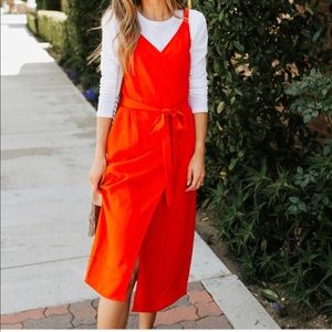 Everlane Red Wrap Dress